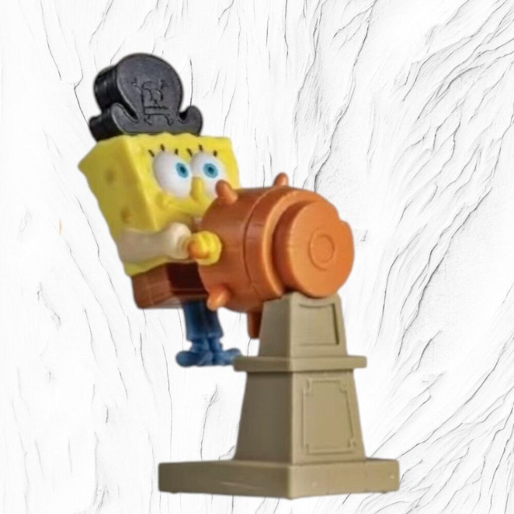 The SpongeBob Movie Sponge Bob Toy Burger King Kid's Meal NIP 2025